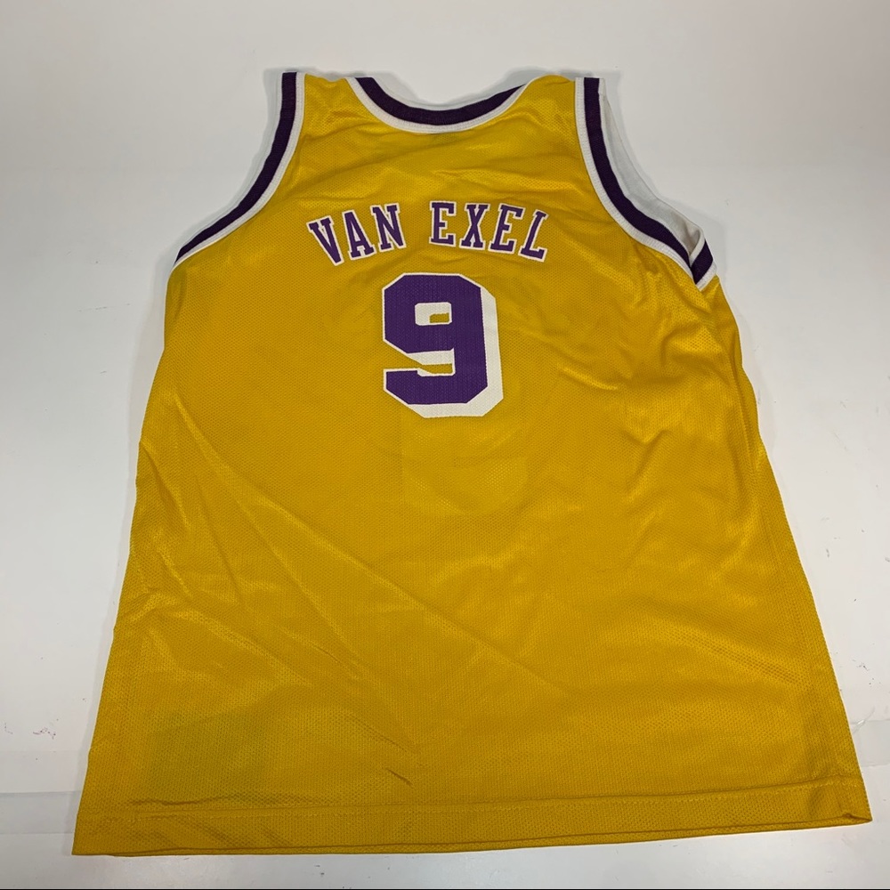 LA Lakers VTG Nick Van Exel Youth Champion Jersey - Picture 4 of 6